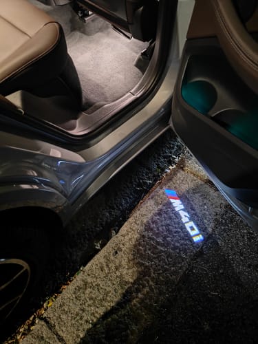 Customer photo review of BMW X SERIES DOOR LIGHTS