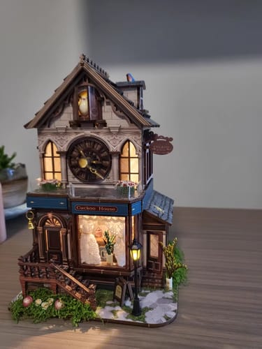 Customer photo review of Cuckoo House DIY 3D Wooden Puzzle