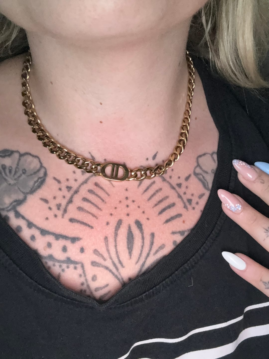 Customer photo review of Prestige Halskette | 18K vergoldet