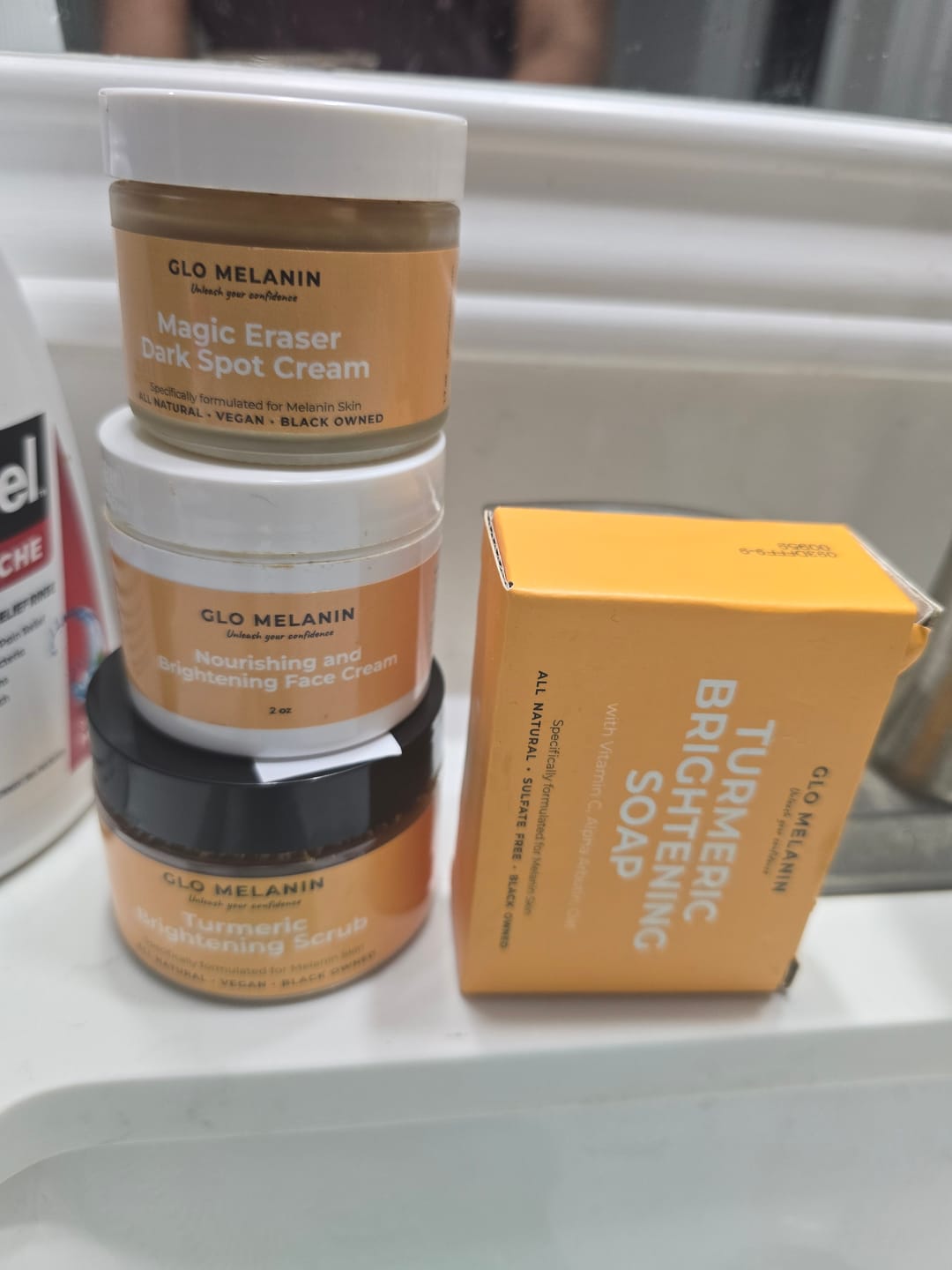 Customer photo review of Melanin Skin Bundle (40% off)