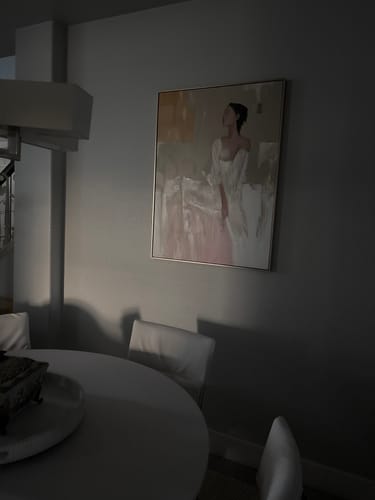 Customer photo review of People Canvas Art #PE163