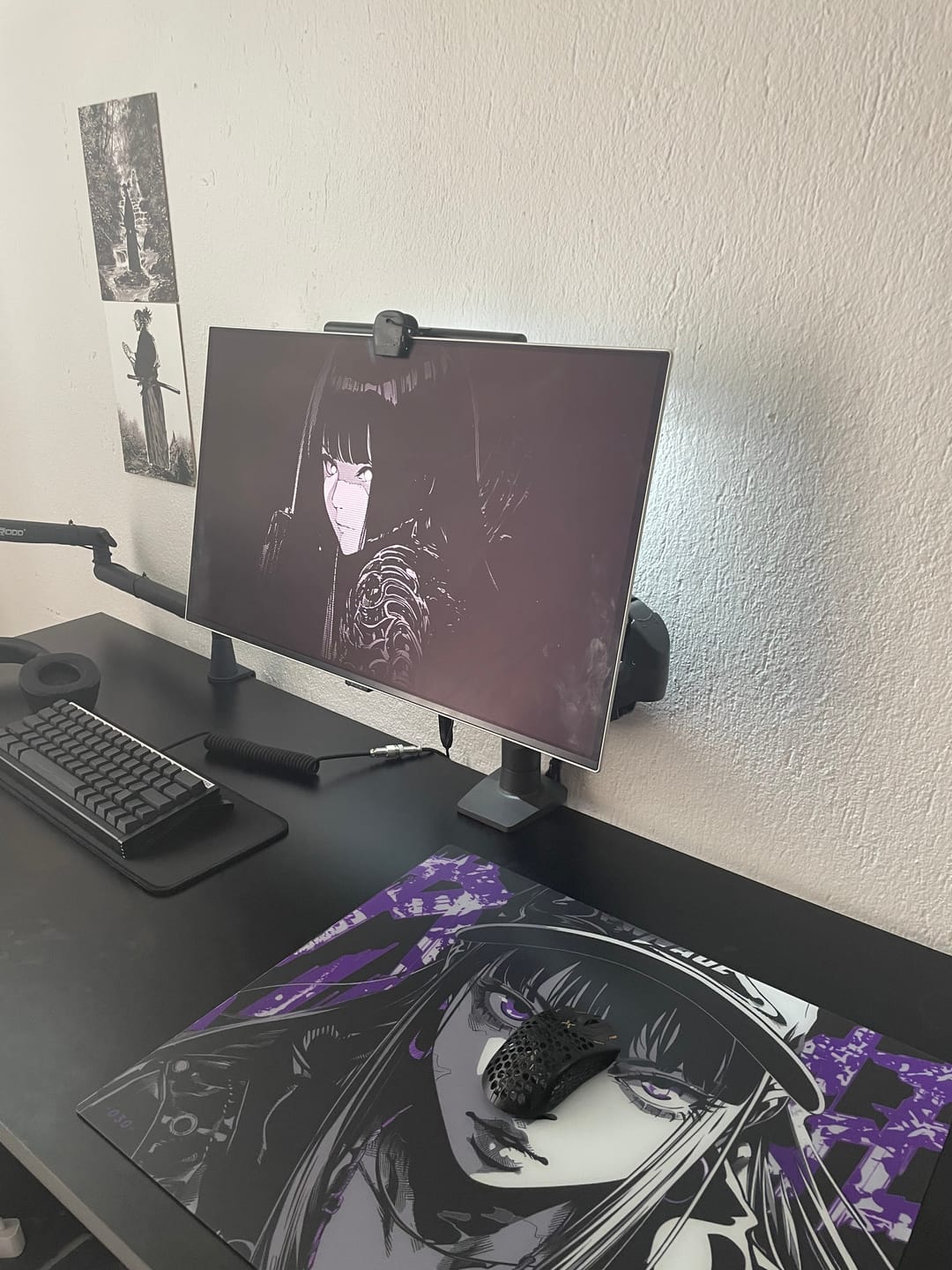 Customer photo review of Pwnage Nyomi Cam Mousepad