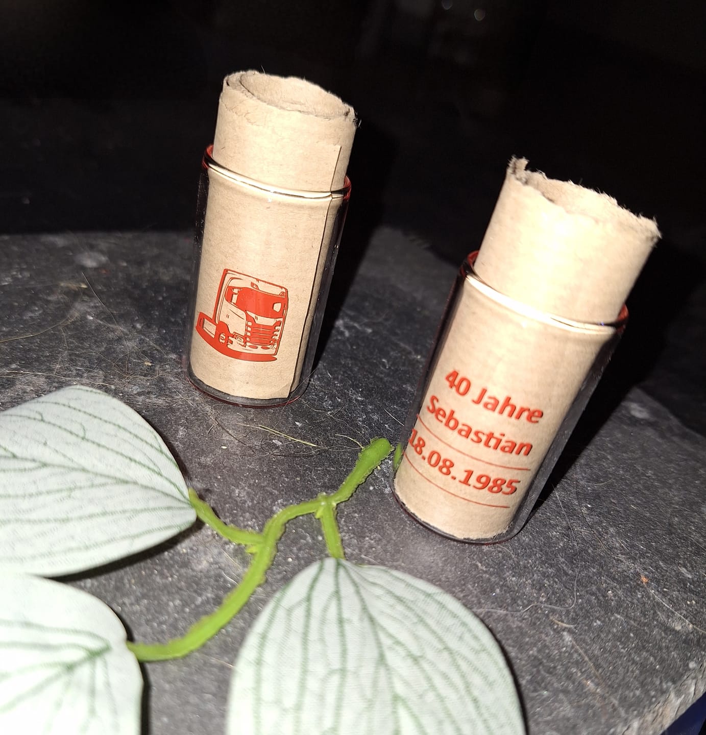 Customer photo review of Schnapsglas Standard bedrucken mit Text, Motiv, Logo