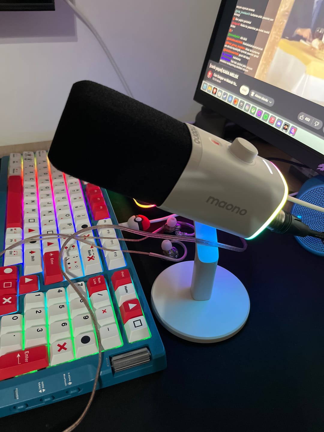 Customer photo review of Maono PD100X Dinamik Mikrofon