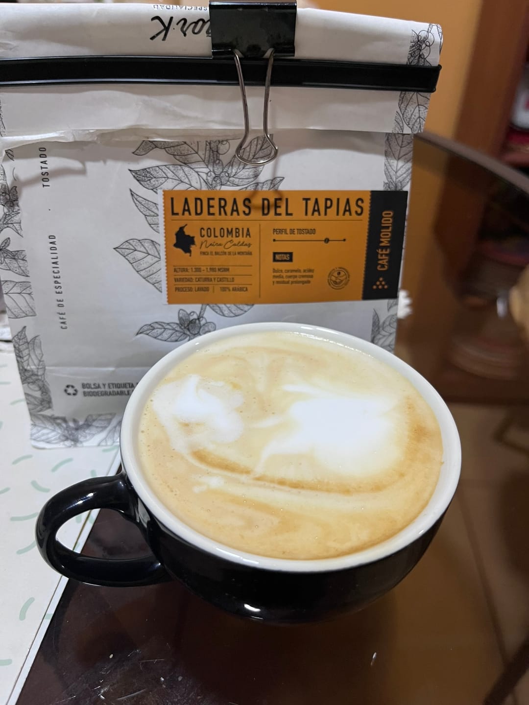 Customer photo review of Colombia | Laderas del Tapias Bolsa 250 gramos | MOLIDO