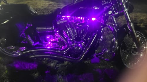 Customer photo review of Easy Install Moto LED Light Kit