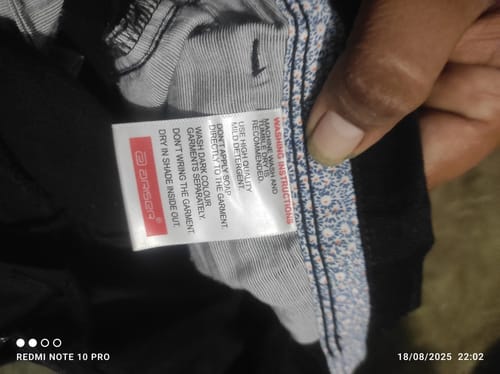 Customer photo review of Kansas - Black Trouser For Men | Ariser