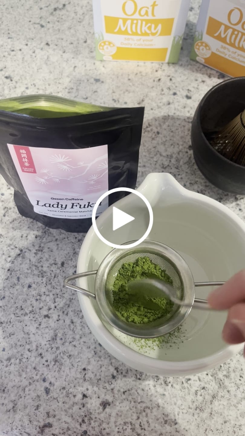 Customer video review of Lady Fuku - Yame Ceremonial Matcha