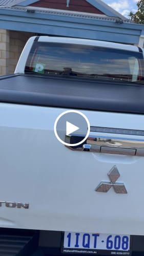 Customer video review of EGen2 Electric Roller Shutter For Mitsubishi Triton MV 2024+