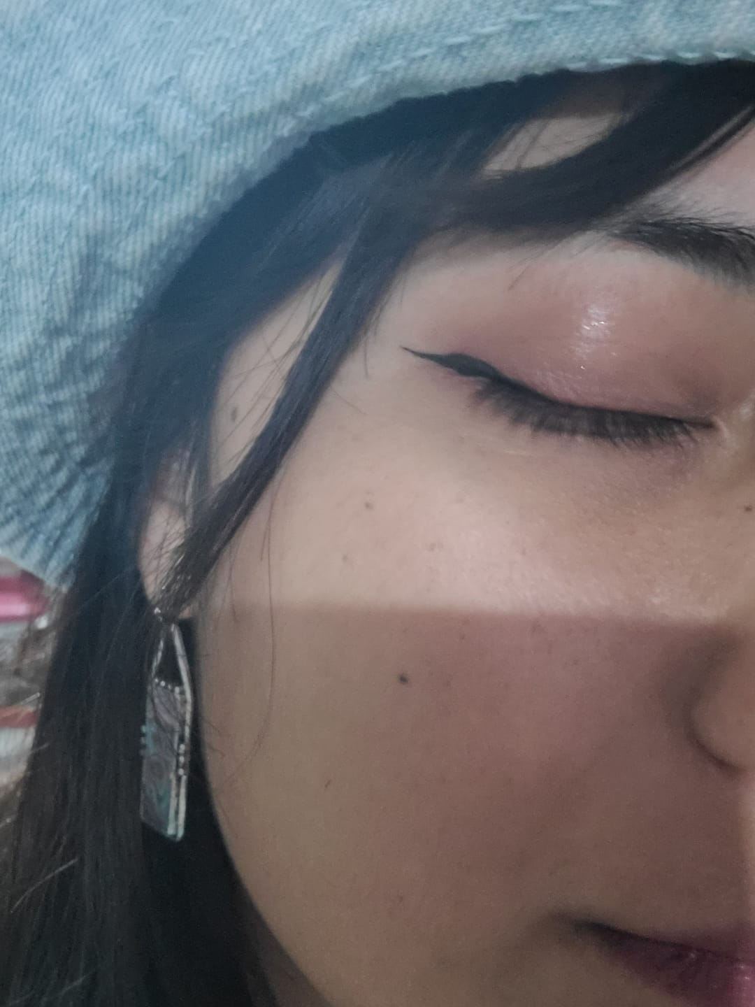 Customer photo review of Delineador de Ojos Líquido Maléfica