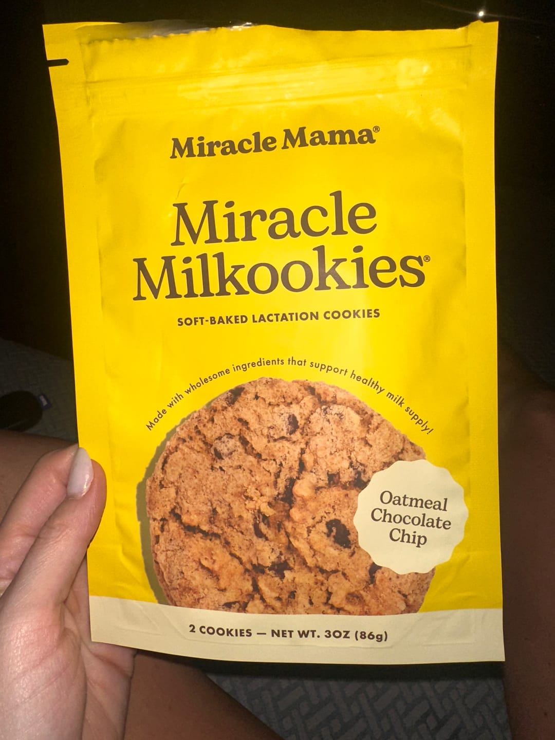 Customer photo review of Oatmeal Chocolate Chip Lactation Kookies