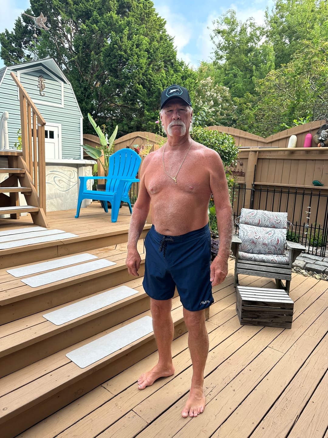Customer photo review of Performance Board Shorts
