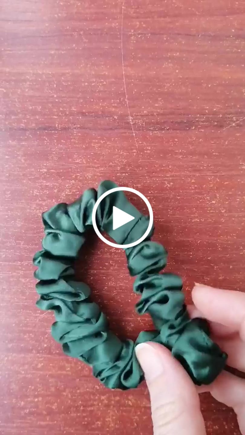 Customer video review of Elastic de păr din Mătase
