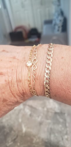 Customer photo review of Gold Filled Perm Jewelry Charms