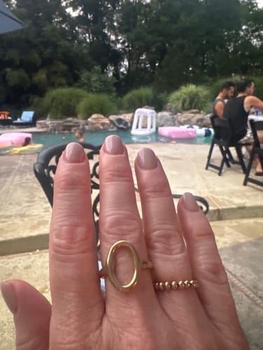 Customer photo review of Dolce Vita Ring - Gold