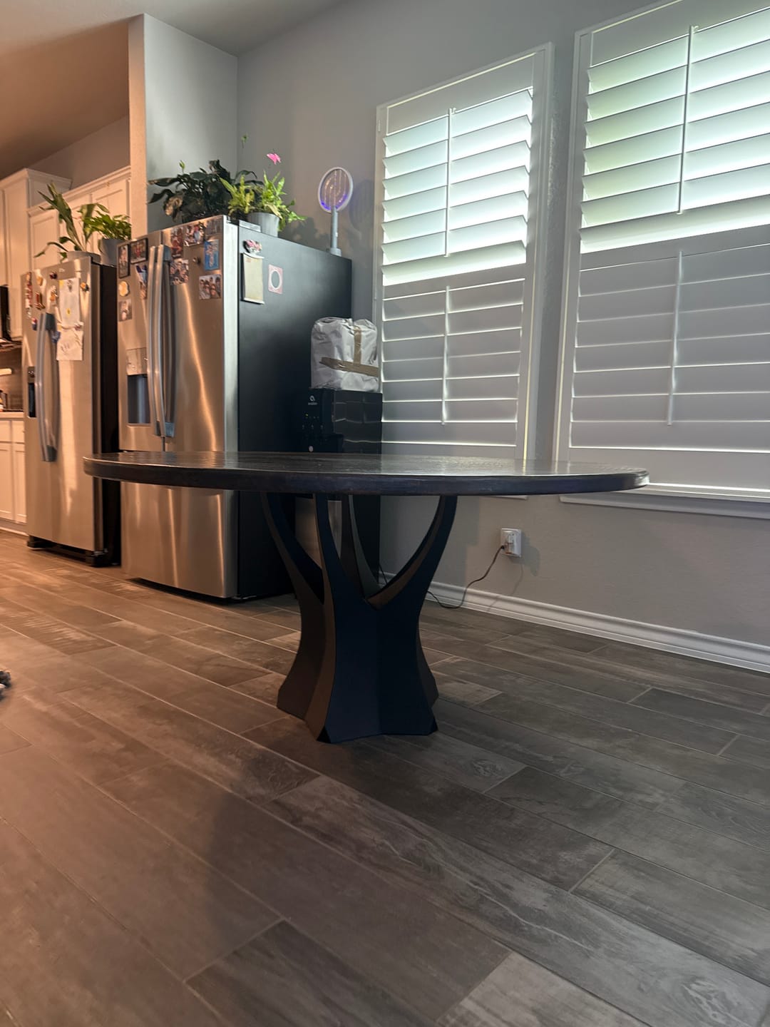 Customer photo review of Table Base 317 Namu 28H Minimalist Furniture Design