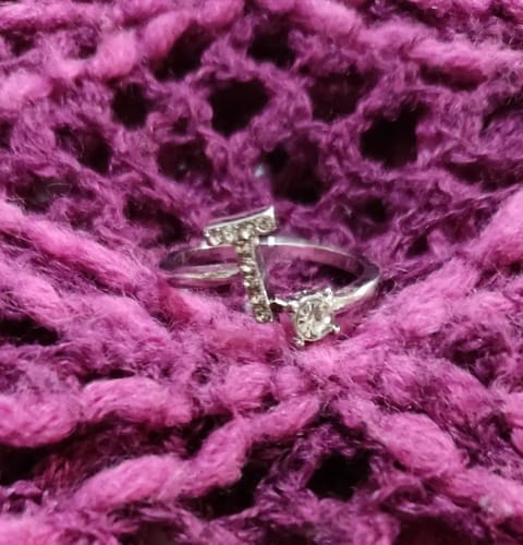 Customer photo review of Initial Letter Ring