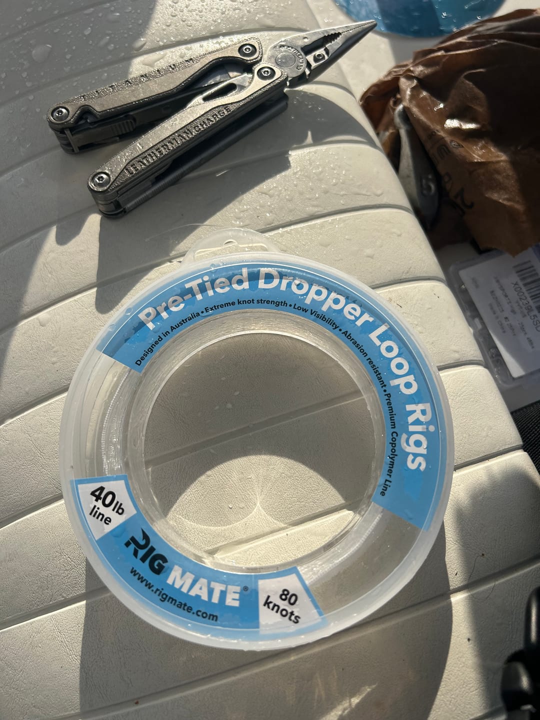 Customer photo review of Pre-tied Dropper Loop Rigs USA