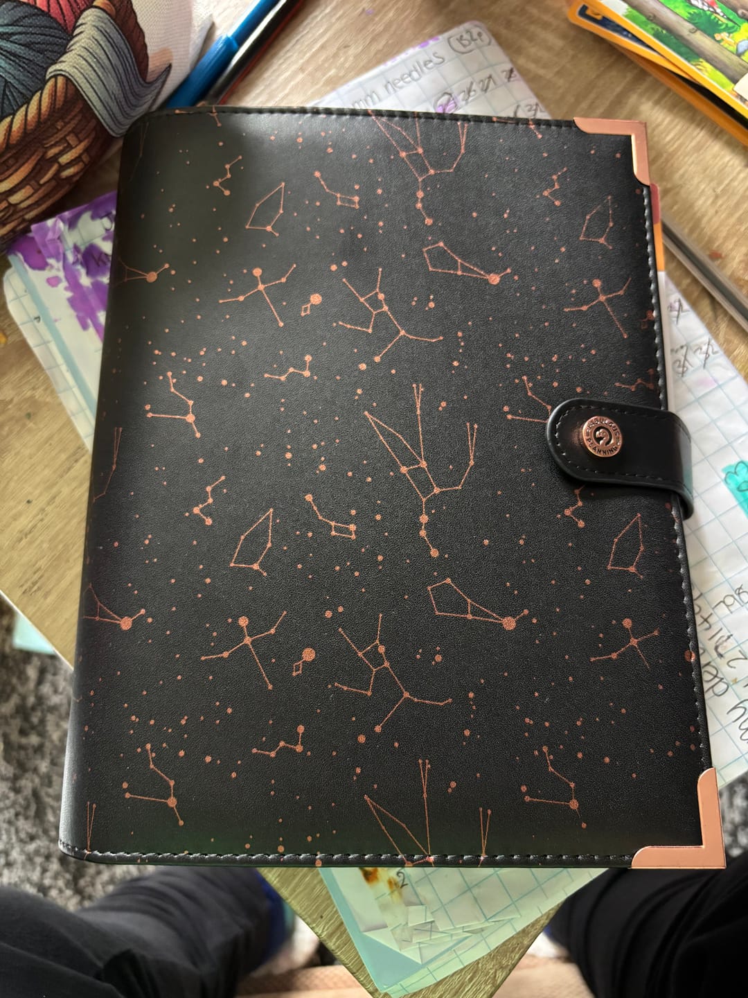 Customer photo review of Astronomy Organiser - Undated Daily Diary P3
