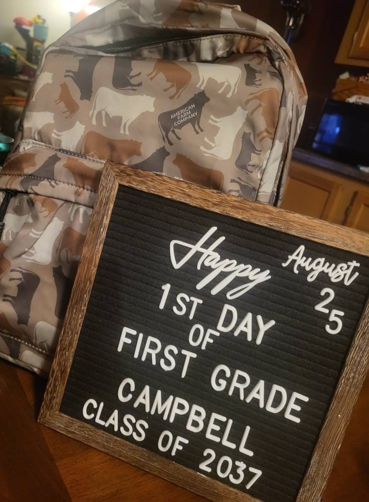 Customer photo review of Cow Camo™ Backpack *PREORDER*