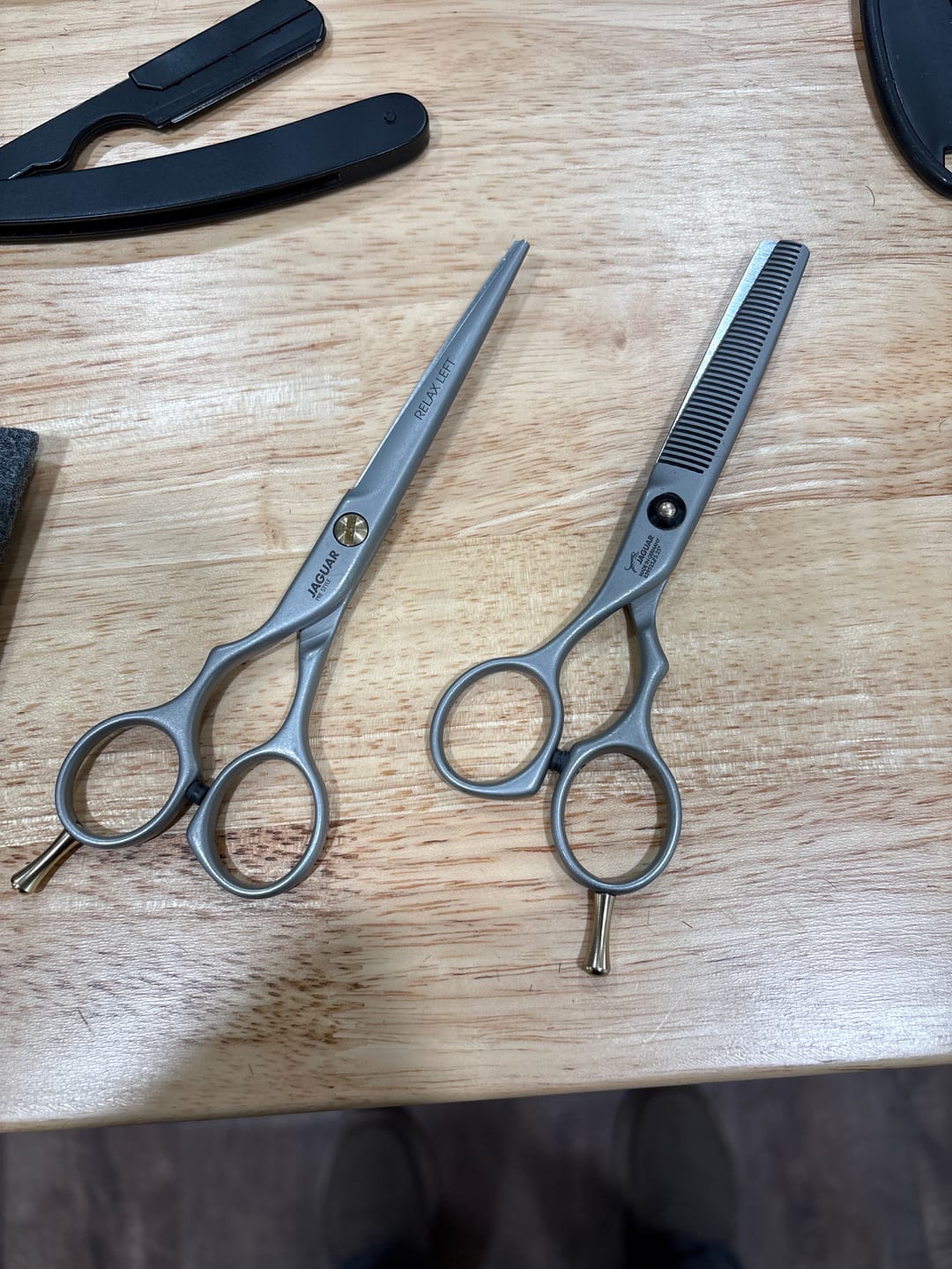 Customer photo review of Jaguar Pre Style Relax Left-Handed Shear Set