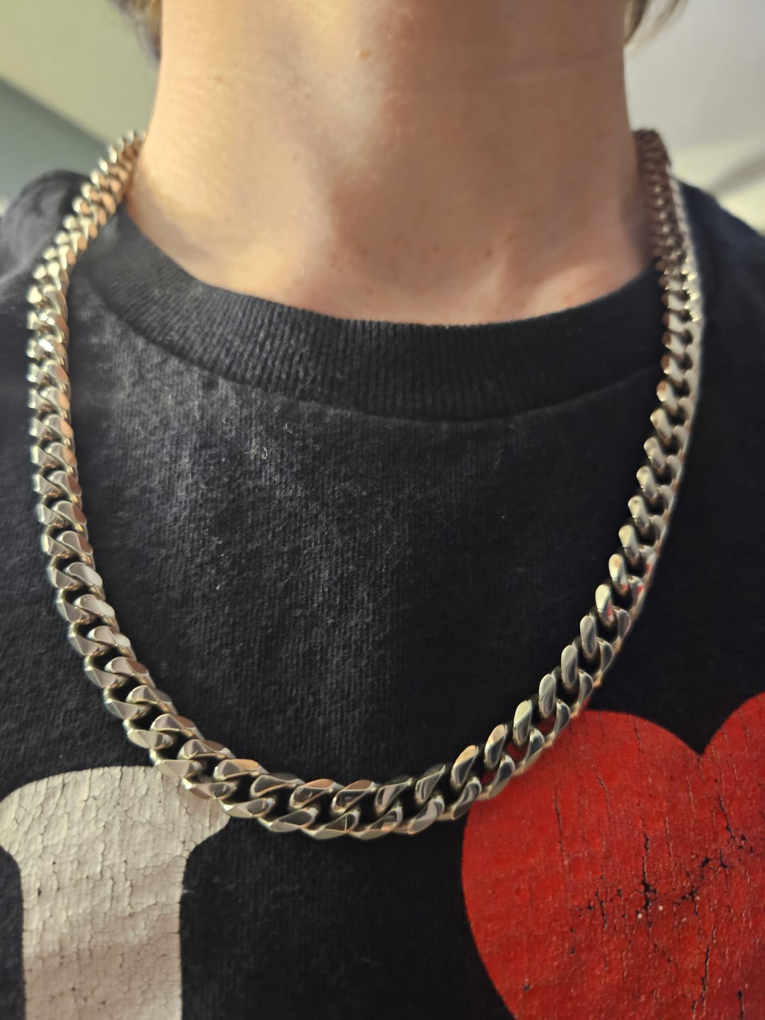 Customer photo review of 7mm Figaro Link Bracelet