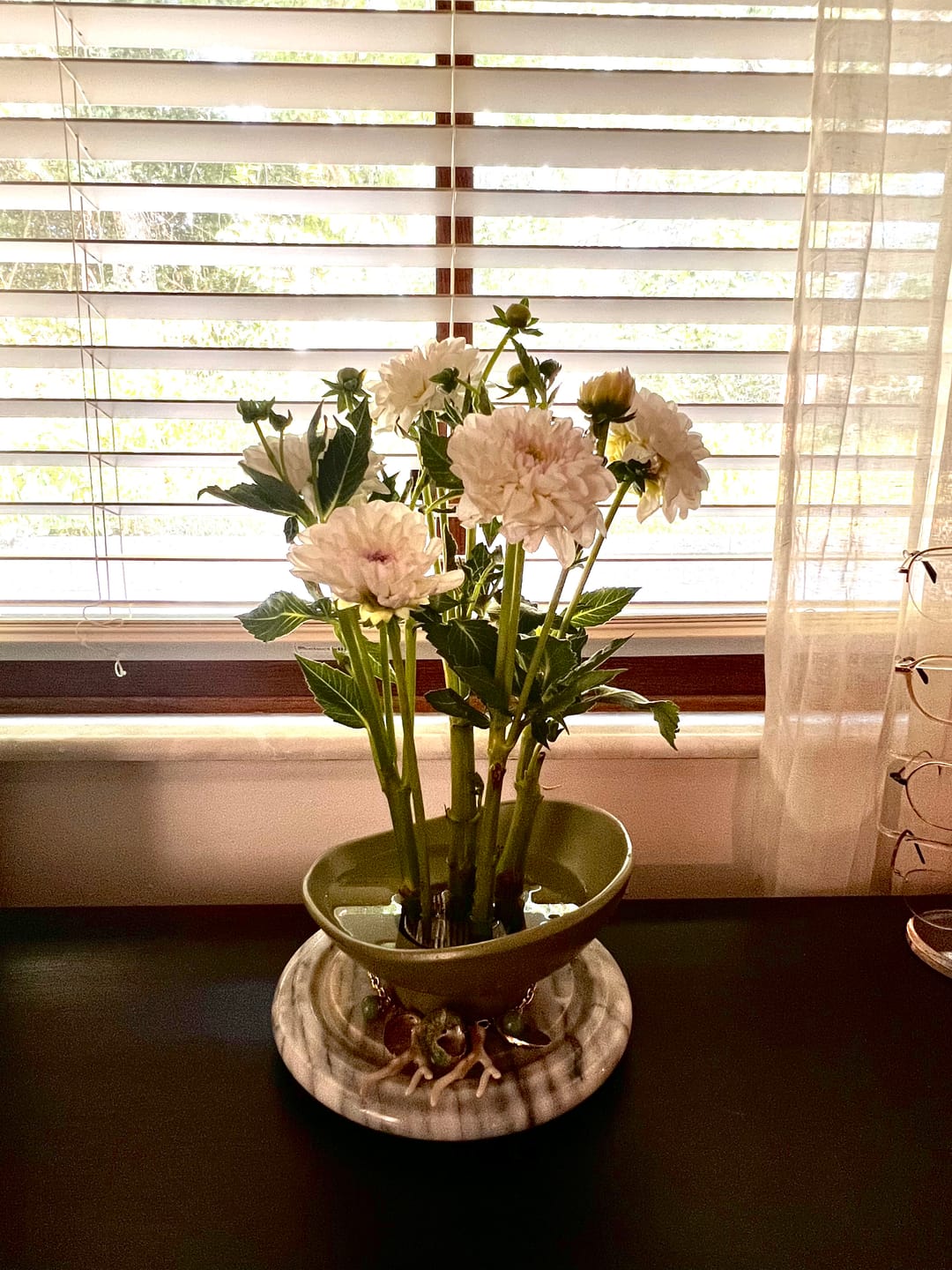 Customer photo review of Kenzan 70 mm Flower Frog