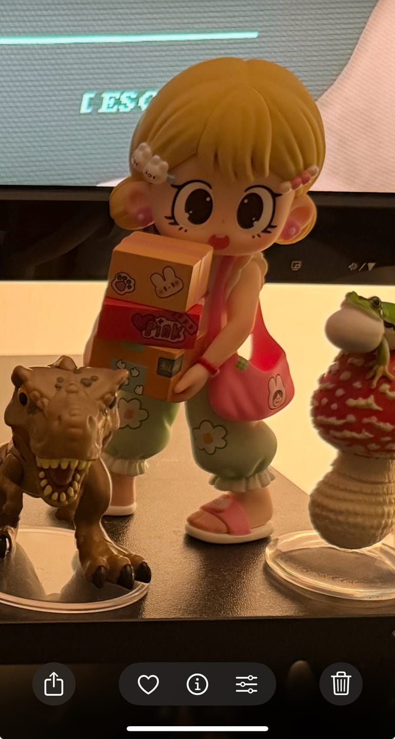 Customer photo review of Milay Daily Times Series Blind Box