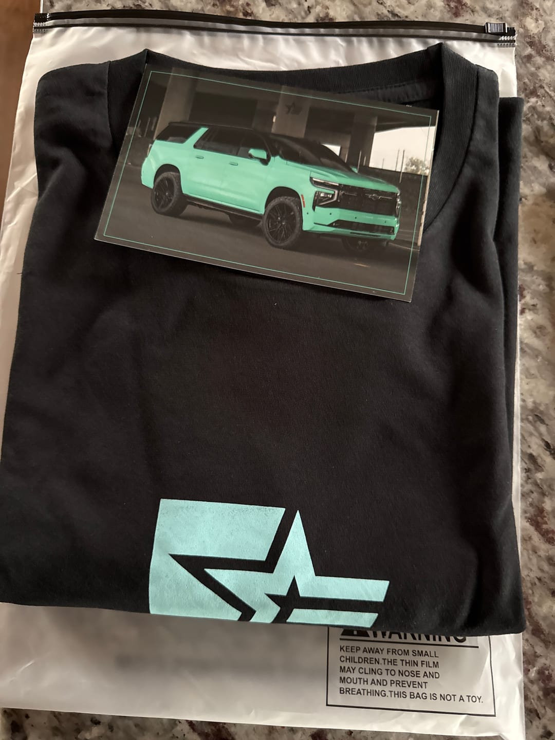 Customer photo review of Be Different Tee 2.0