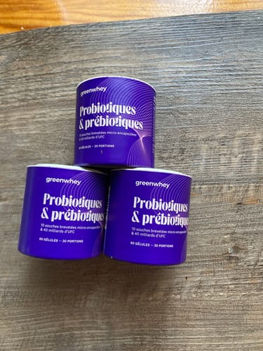 Customer photo review of Probiotiques & Prébiotiques