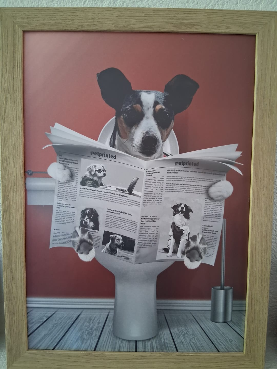 Customer photo review of Belangrijke sessie -  Gepersonaliseerde poster