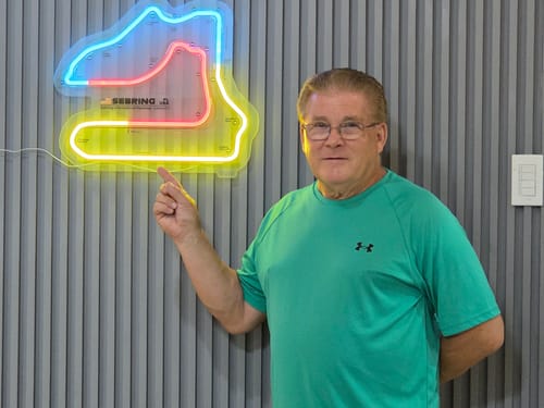 Customer photo review of Sebring International Raceway Neon Race Track