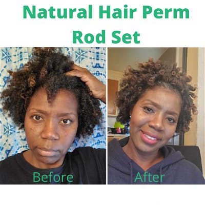 Customer photo review of Smoothie Delight Styling Cream 8 oz