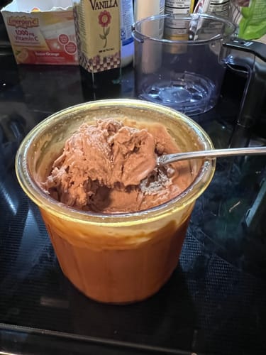 Customer photo review of Cookies and Cream Whey Isolate