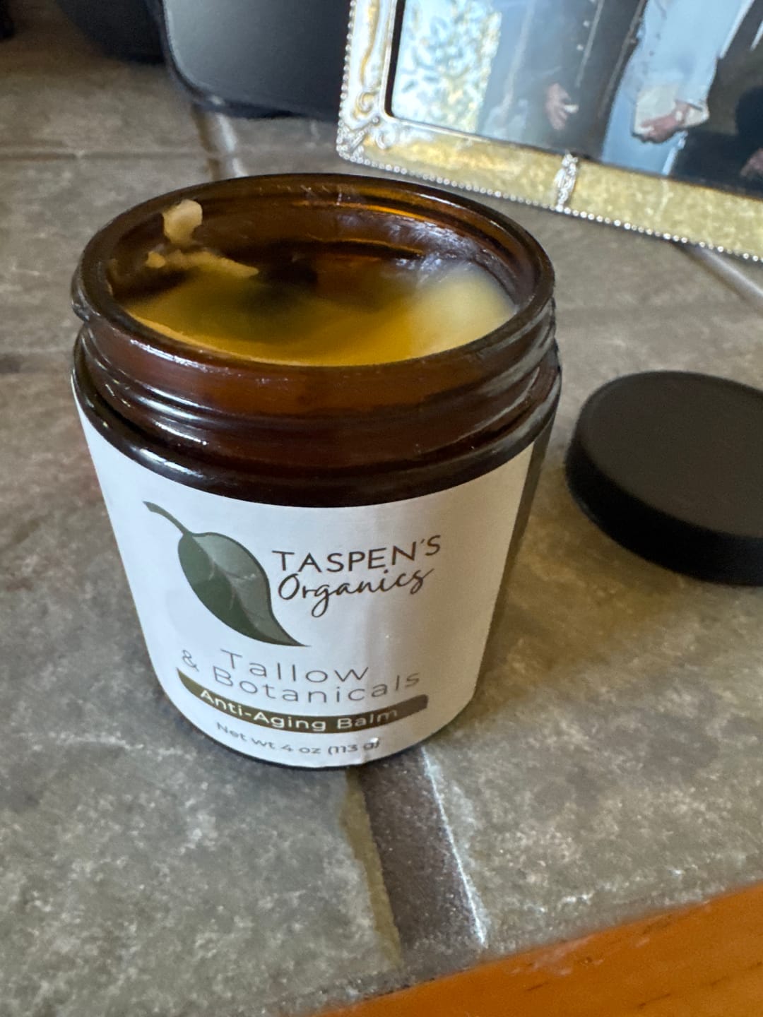 Customer photo review of Tallow & Botanicals Anti-Aging Balm