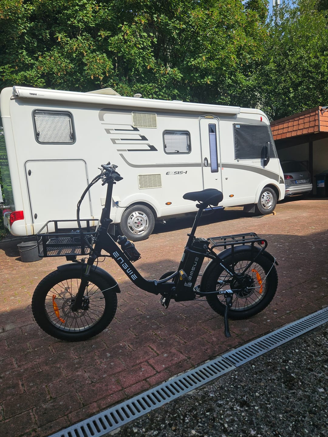Customer photo review of Engwe L20 SE 250W 20" Foldable Electric Bike 561Wh Trekking Bike Step-through E-bike 36V 15.6Ah Battery