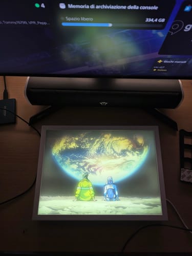 Customer photo review of Anime Custom LED Light Painting