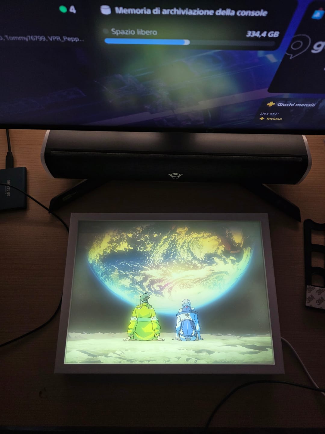Customer photo review of Anime Custom LED Light Painting