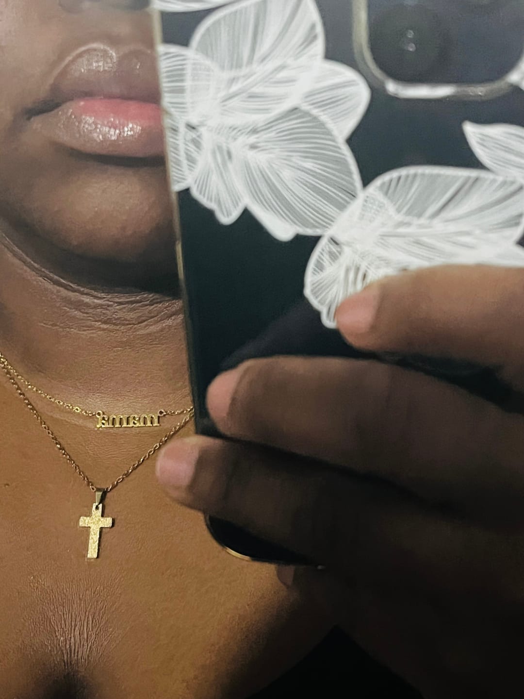 Customer photo review of Mama Original | Gold Plated stainless steel | Necklace