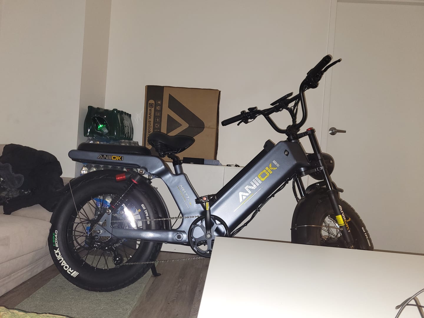 Customer photo review of 2025 Version AQ177 Pro Max 52V Dual Motor Ebike