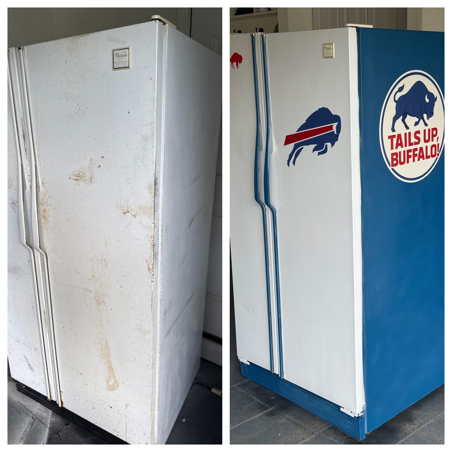 Customer photo review of Custom Size Premium Vinyl Sticker