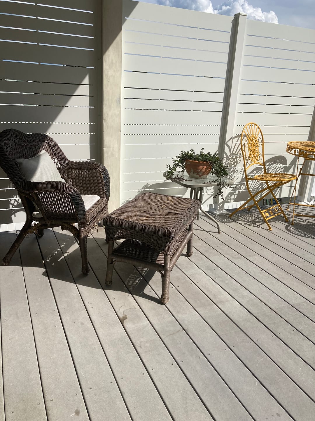Customer photo review of Privacy Screen (Horizon)