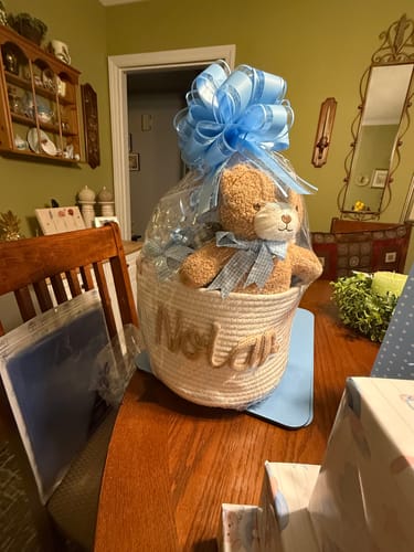 Customer photo review of Basket Size