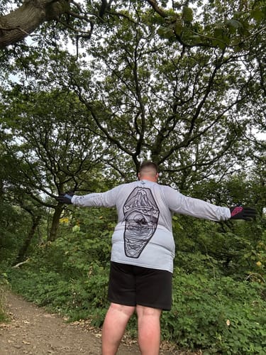 Customer photo review of Reaper | Long Sleeve | Flowteq™ Jersey | Silver