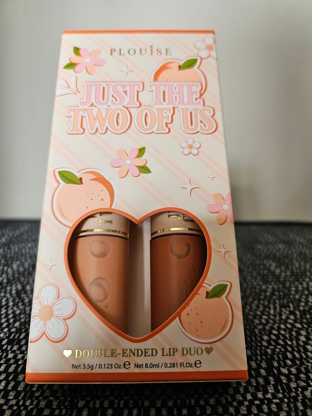 Customer photo review of P. Louise Just The Two Of Us Double Ended Peach Lipstick