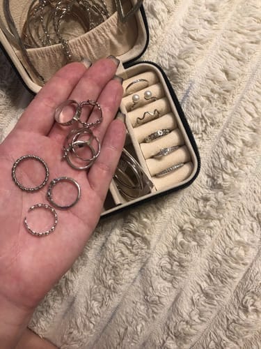 Customer photo review of Initial Letter Ring