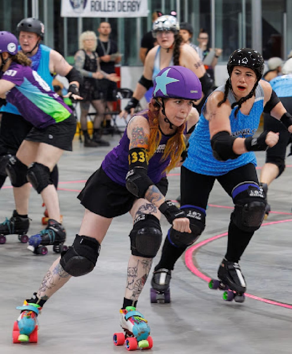 Customer photo review of Bont Royal Assassin Roller Skate Wheels