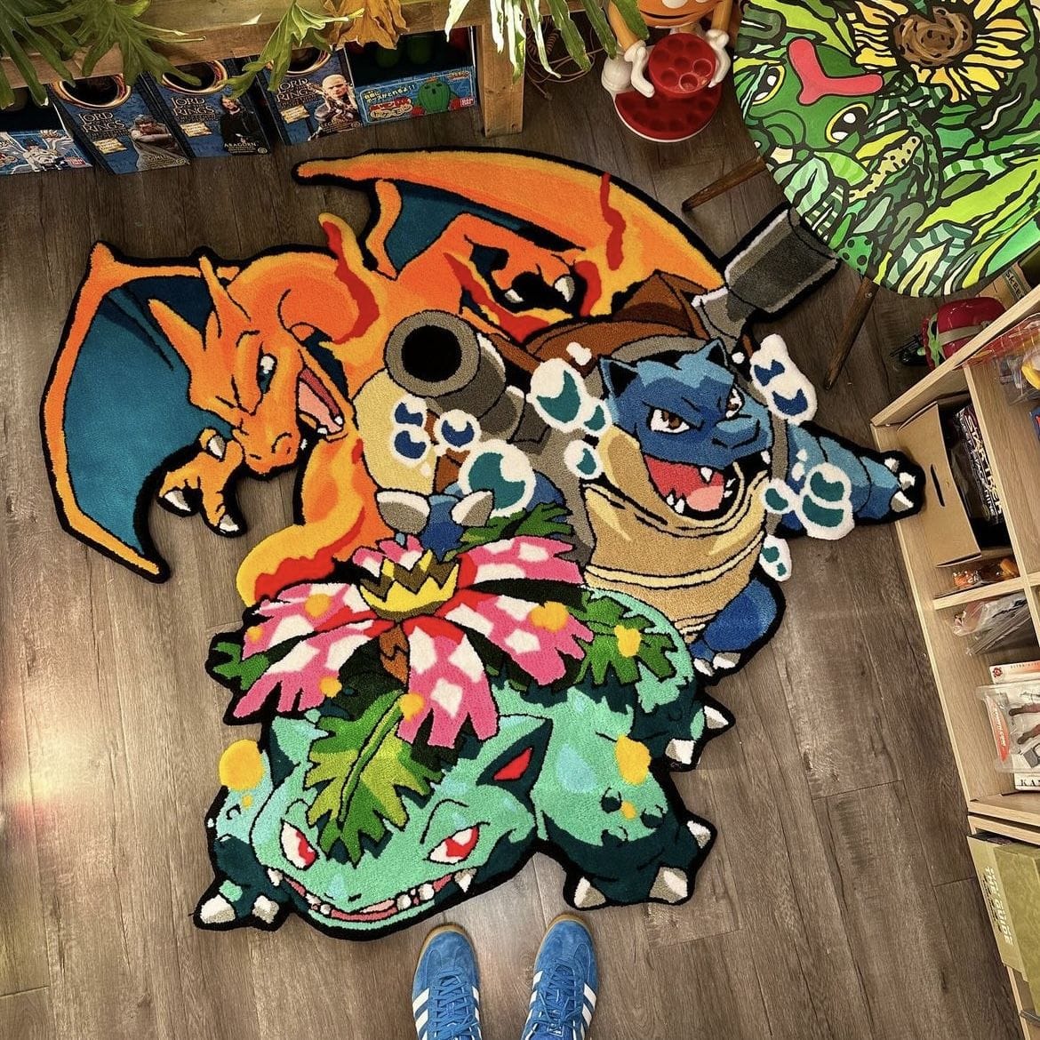 Customer photo review of Blastoise & Charizard