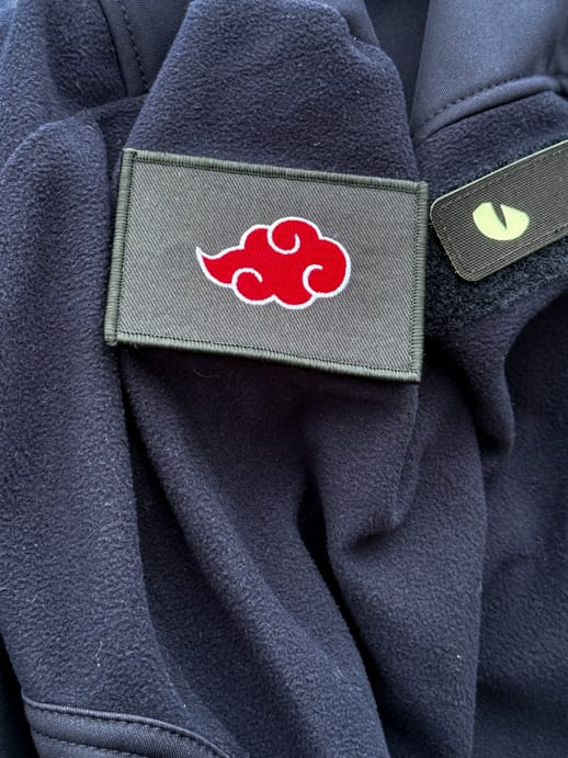 Customer photo review of Akatsuki Patch