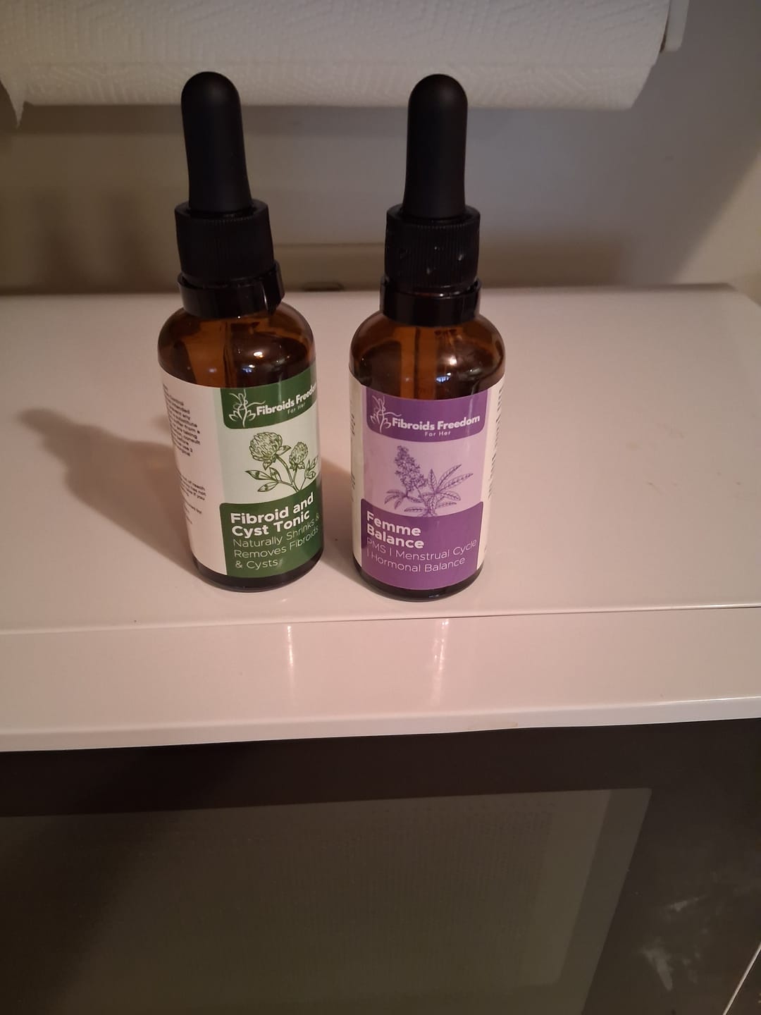 Customer photo review of Fibroids Freedom For Her